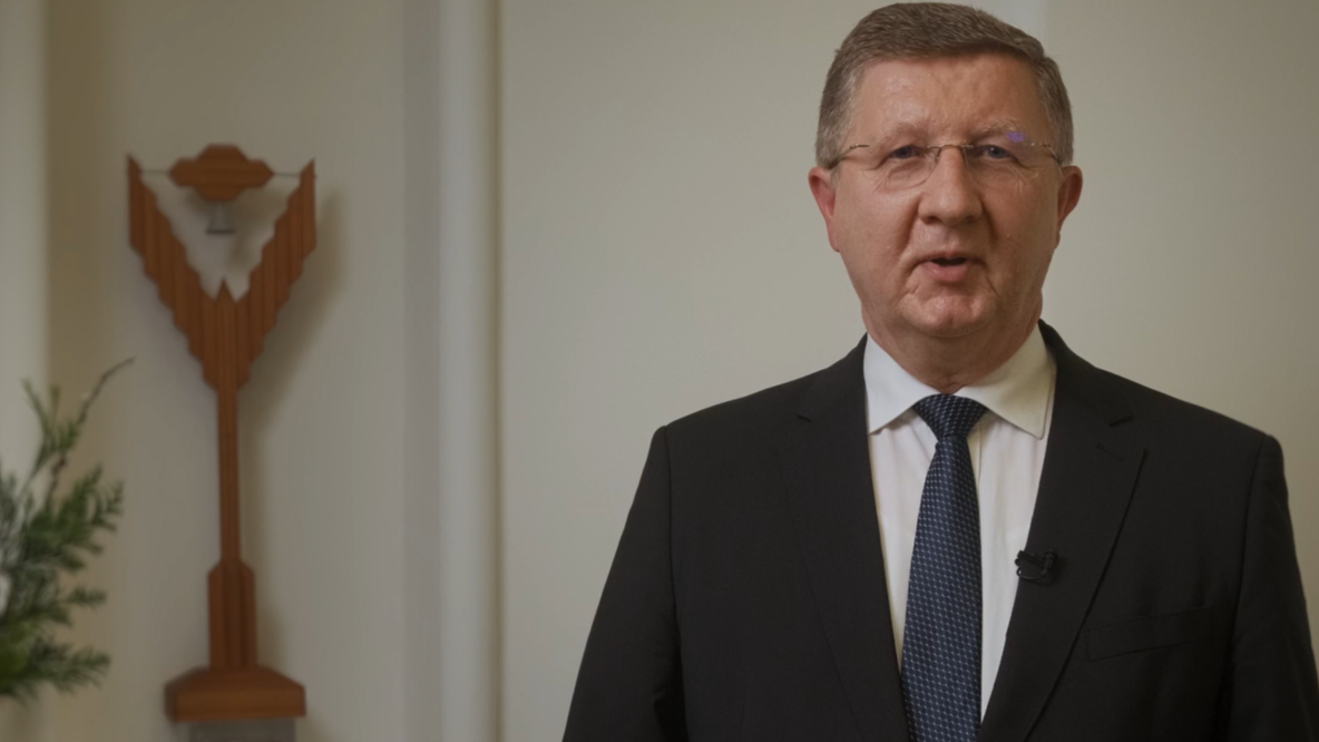 Fekete Károly tiszántúli püspök áhítata Pünkösd ünnepén