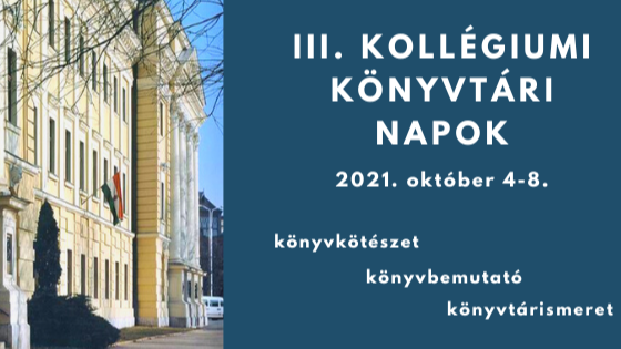 Kollégiumi Könyvtári Napok