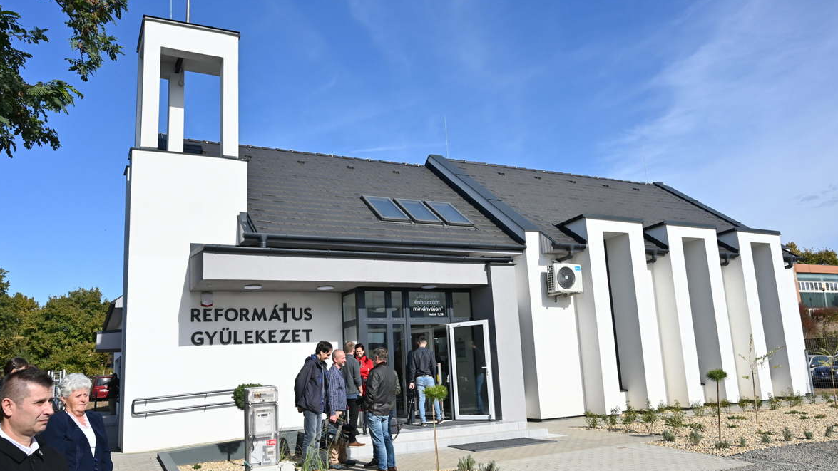 Református templom épült Rakamazon