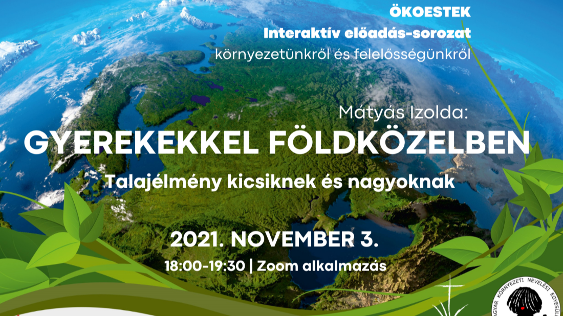 Idén ősszel ismét folytatódik az Ökoest előadássorozat