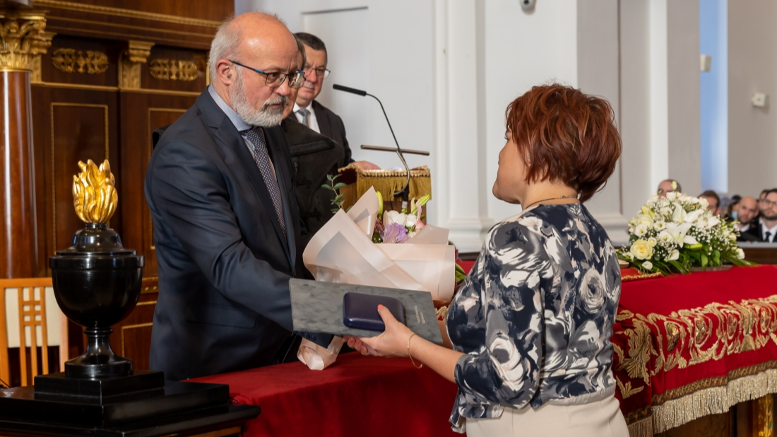 Egyházkerületi köznevelési elismerések átadása az Egyházkerületi Közgyűlésen
