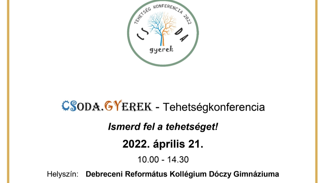Csoda.Gyerek Tehetség Konferencia