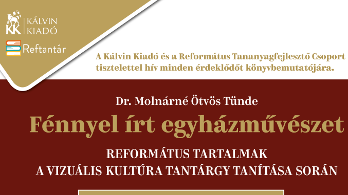 Fénnyel írt egyházművészet - könyvbemutató