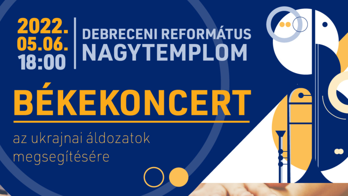 Békekoncert az ukrajnai áldozatok megsegítésére
