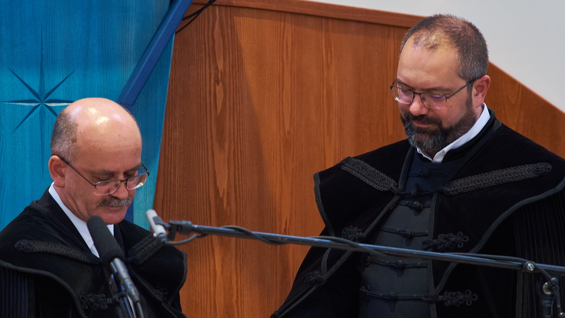 Nagy József beiktatása a Nyíregyháza-örökösföldi templomban
