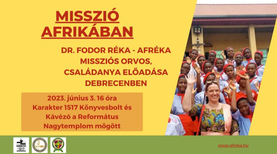 Misszió Afrikában: előadás a Karakter Kávézóban