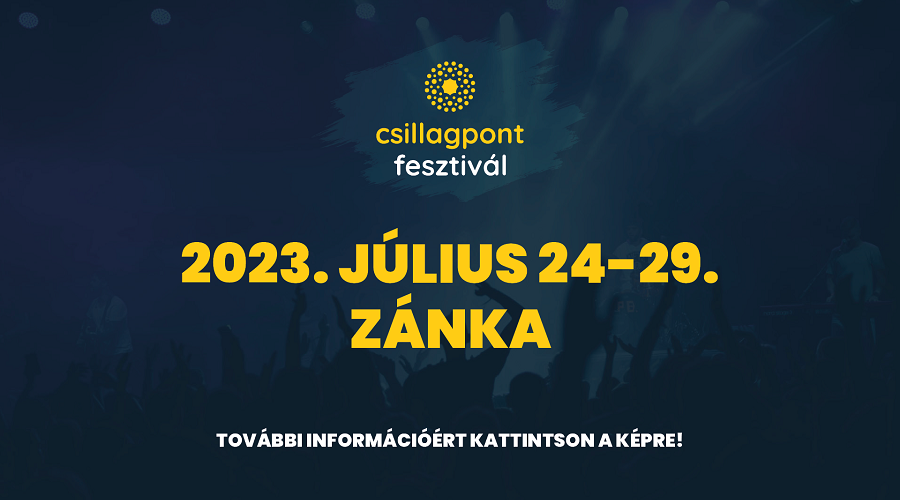 Hétfőn kezdődik az idei Csillagpont