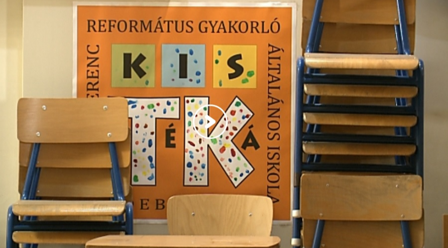Csaknem ötszázmillió forintból korszerűsítik a Kölcsey Ferenc Református Gyakorló Általános Iskolát