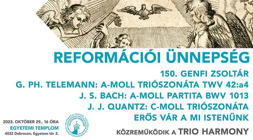 Reformációi ünnepség az Egyetemi Templomban
