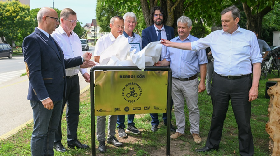Átadták az Év Kerékpárútja díjat: a Beregi kör kapta az elismerést