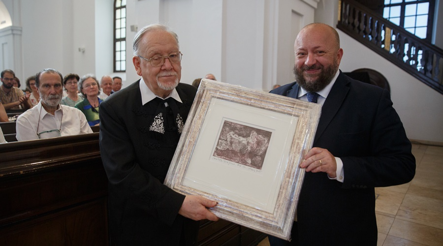 80. születésnapján köszöntötték Berkesi Sándort