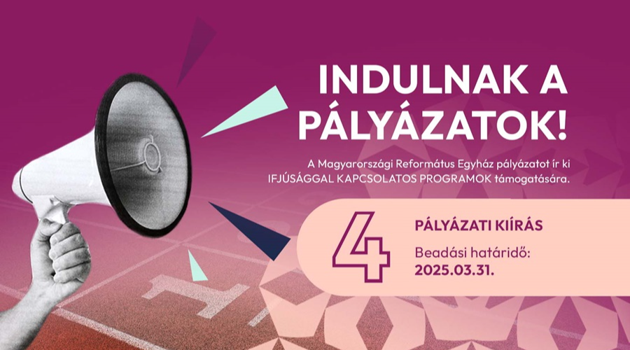 Még lehet jelentkezni egyházi ifjúsági pályázatokra