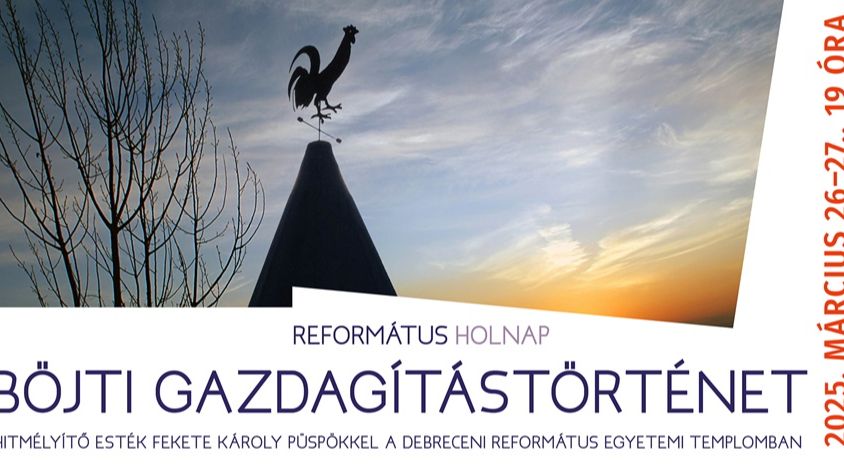 A Református Holnapról beszélt Fekete Károly a Debrecen Televízióban