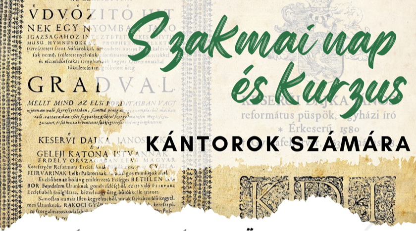 Egyházzenei szakmai napokat szerveznek Debrecenben és Érkeserűn