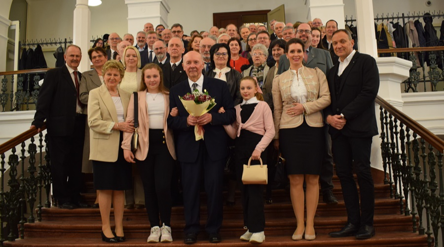 Jubileumi születésnapján dr. Gaál Botond tartott előadást a Kollégiumi Esték programsorozat részeként