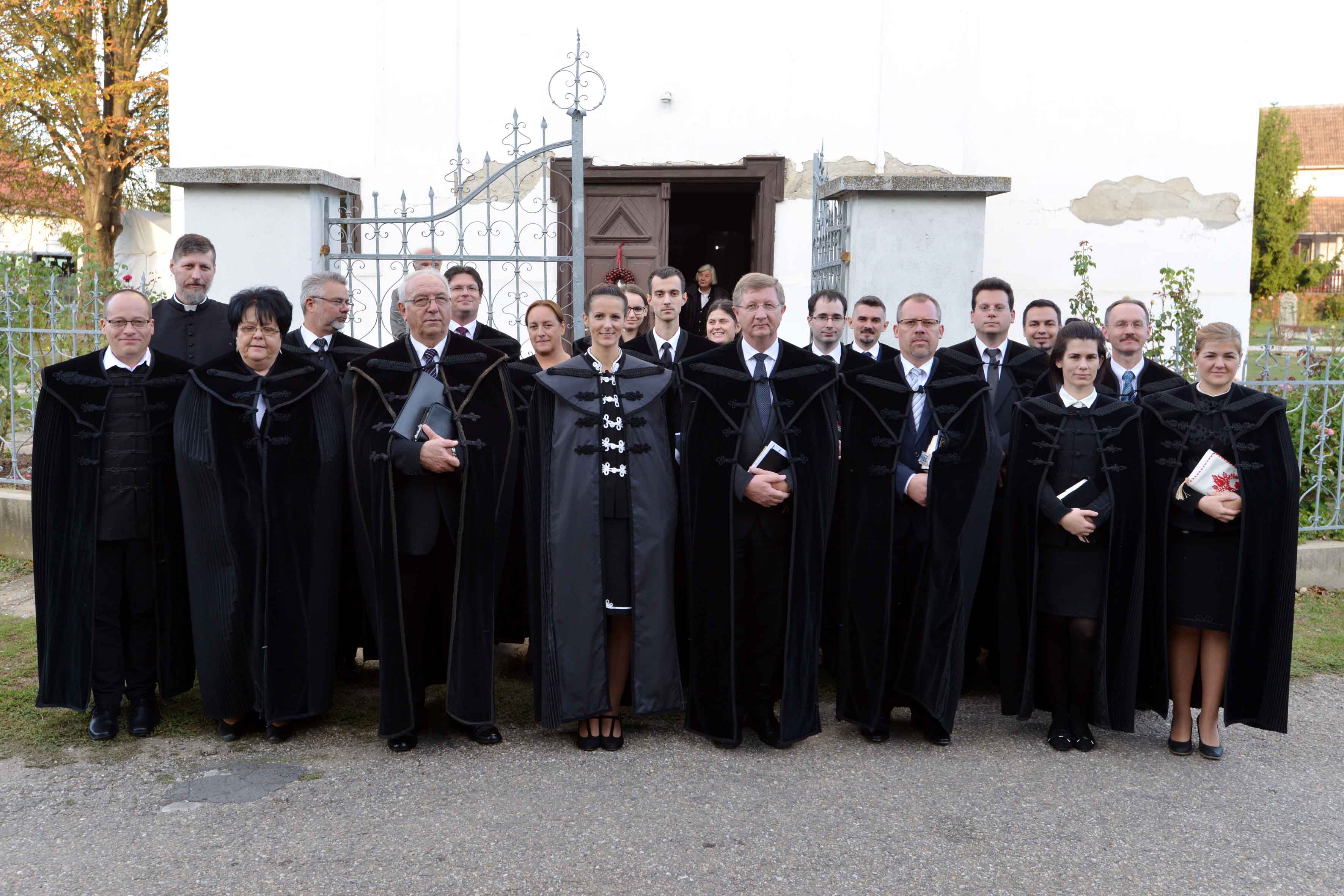 Dénes Ágota beiktatása a tiszacsegei református templomban