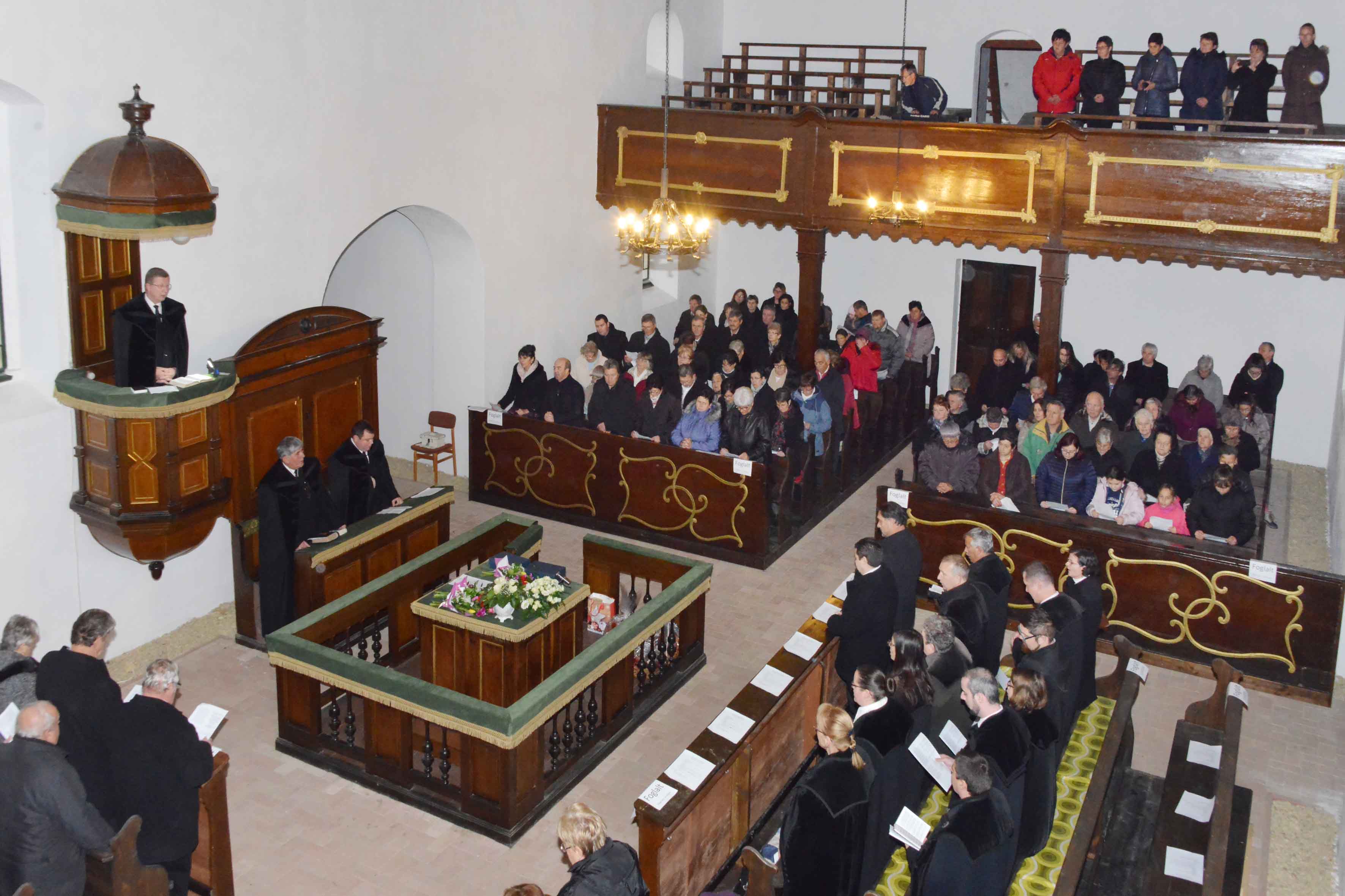 Hálaadó istentisztelet a bihartordai református templomban