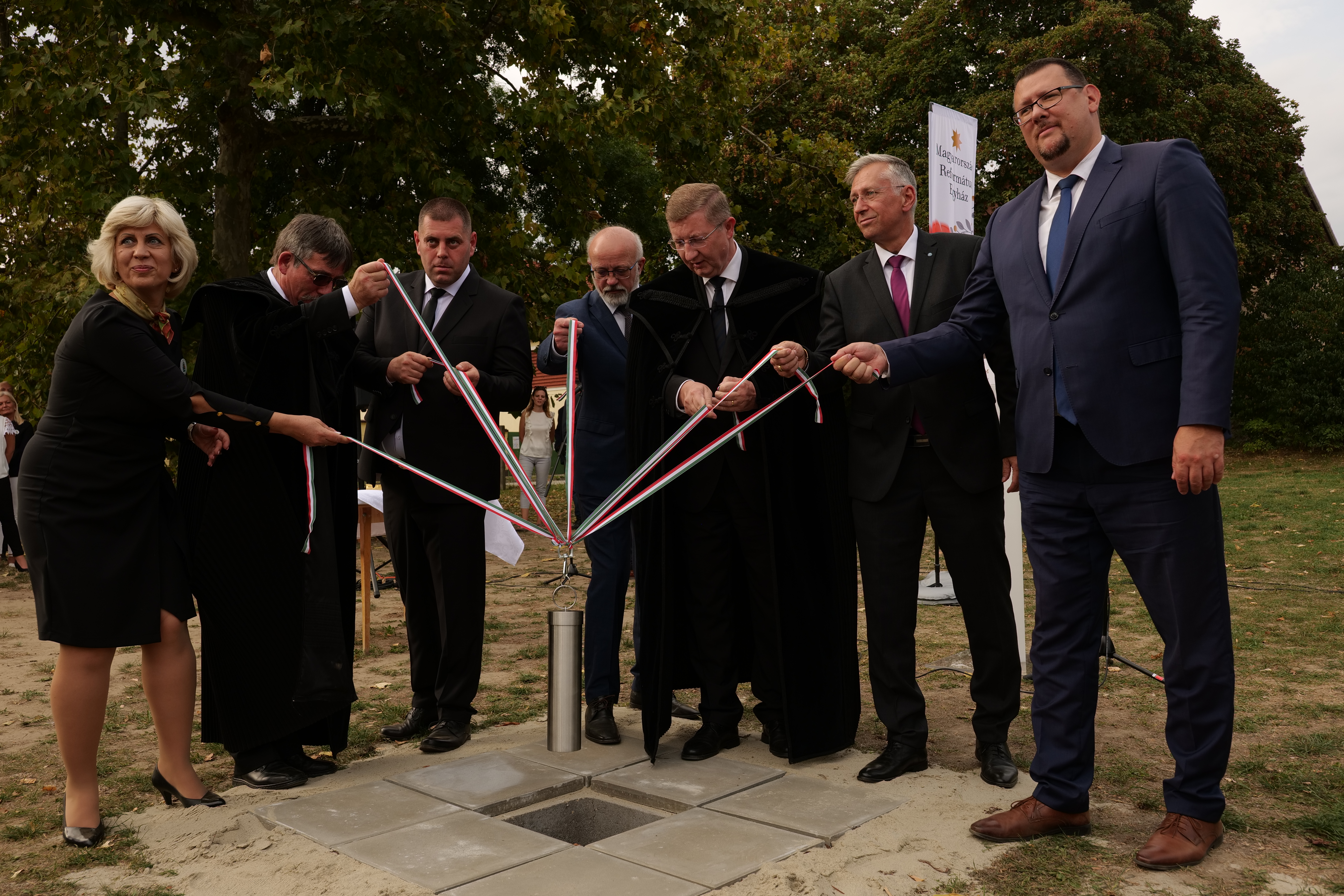 Országos Óvoda Program - Alapkőletétel Berettyóújfalun 