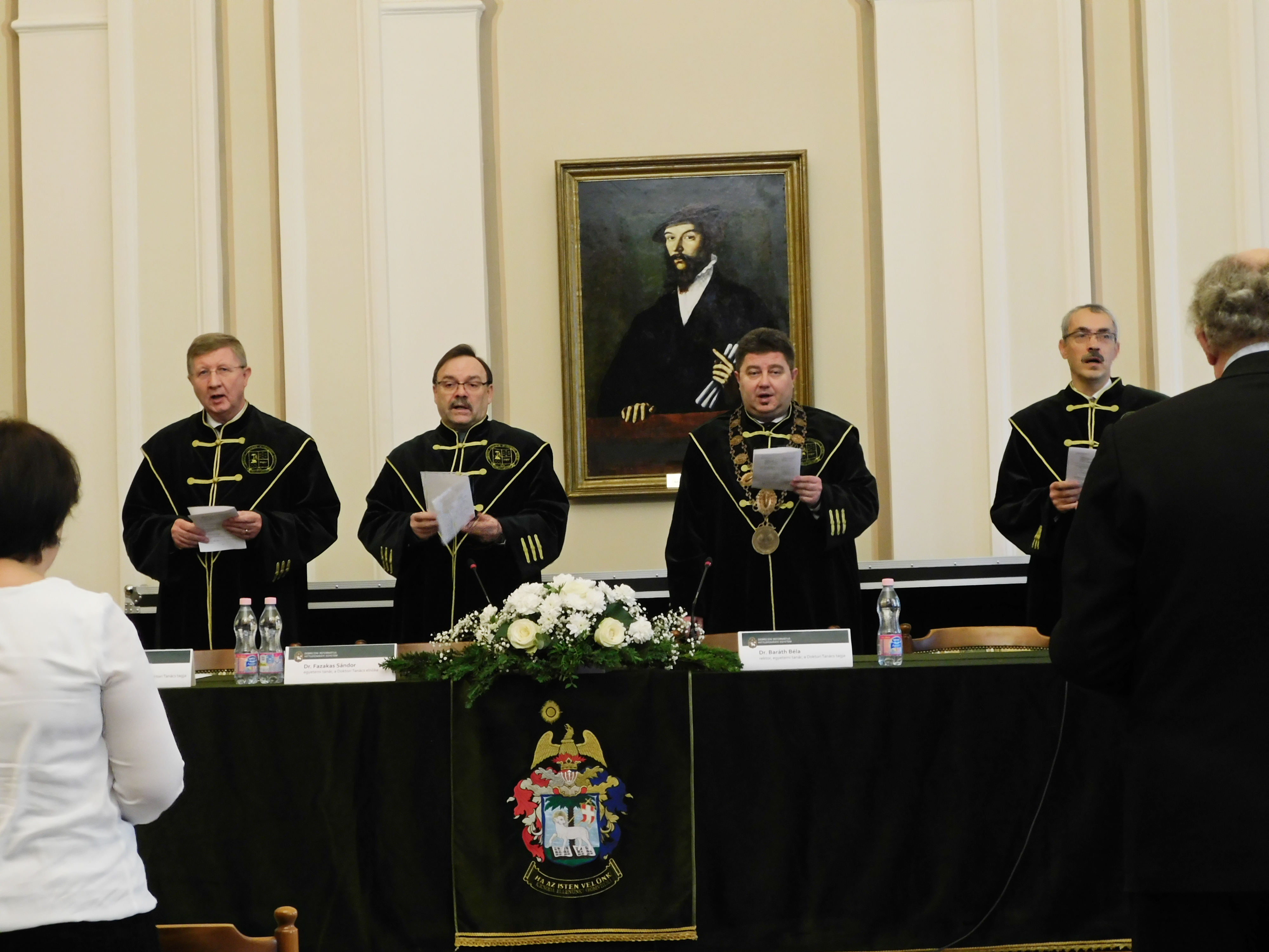 Doktoravatás a Debreceni Református Hittudományi Egyetemen