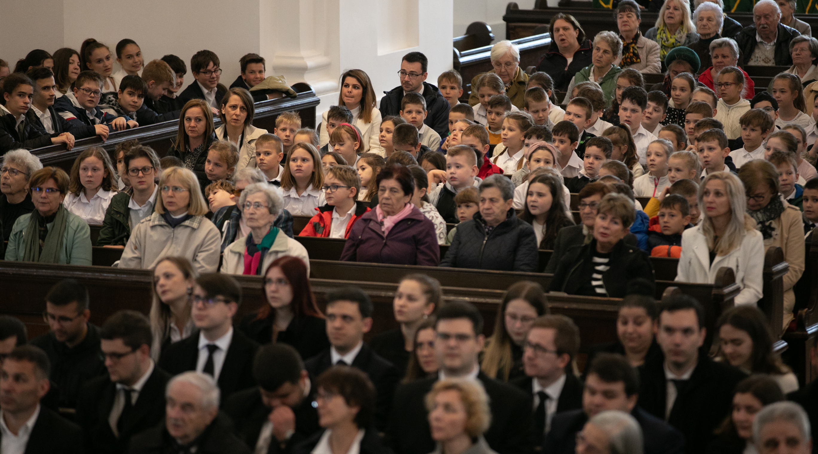Istentisztelet a Nagytemplomban, Mennybemenetel ünnepén