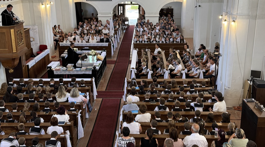 Nehéz évtizedek után újra felívelő pályán a református oktatás Vésztőn